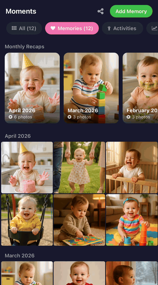 Moments photo gallery